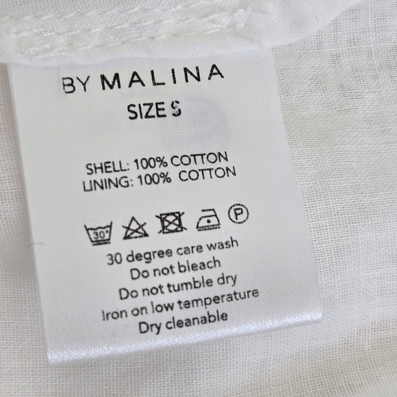 By Malina IRO Mini Dress Lase Details Romantic Embroided Coquette Size Small - Picture 14 of 16